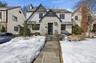 Front exterior, slate walkway
