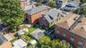 Aerial view of residential area