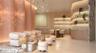 Mani / Pedi station within the 6,800 sq ft Away Spa