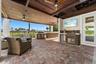 a second outdoor wet bar area under cover