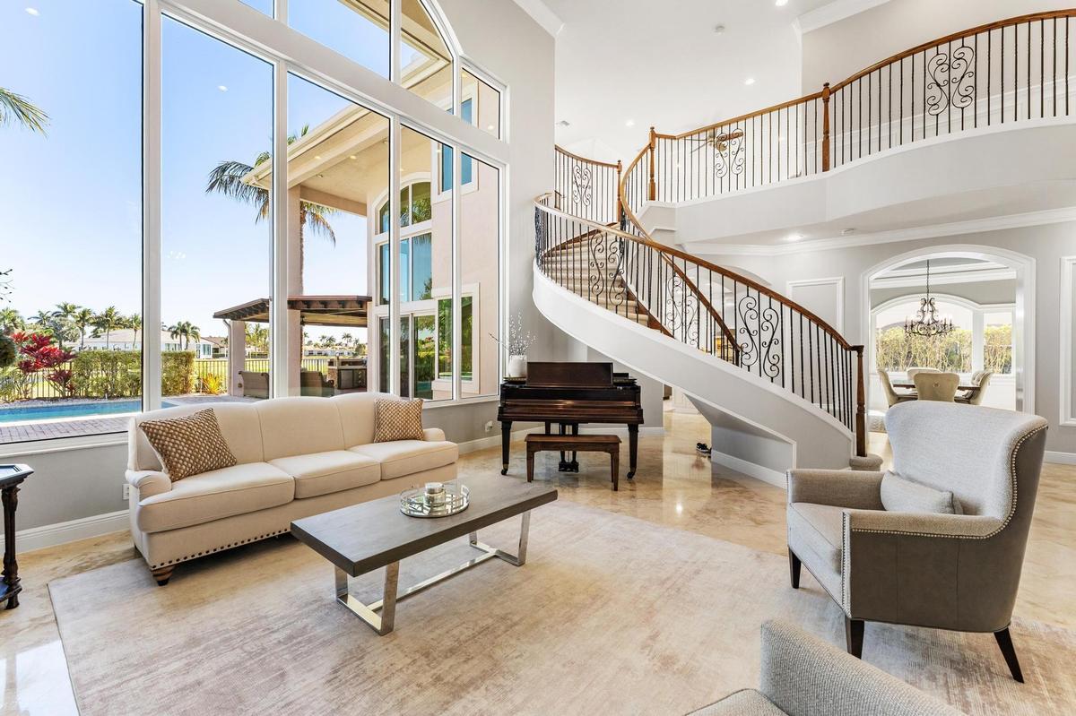 Living Room with Incredible Views