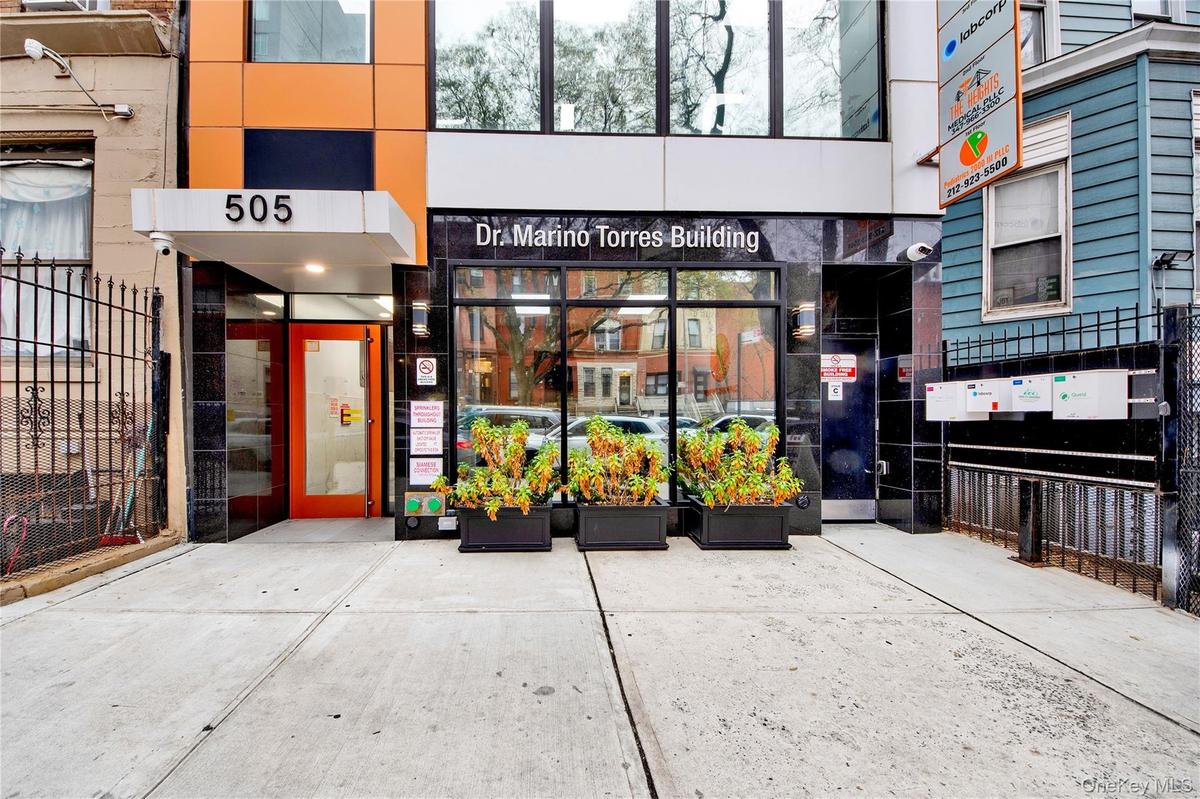 Entrance to property