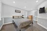 Primary Bedroom featuring ornamental molding, carpet flooring, and recessed lighting