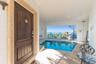 Heated pool main level