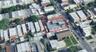 Aerial view of property's location featuring property parcel outlined