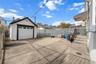 Detached garage featuring driveway