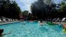 View of pool featuring view of scattered trees
