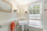 Bathroom with wainscoting