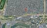 Aerial view of property's location