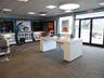 Home office with a drop ceiling