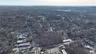 Aerial view of property and surrounding area