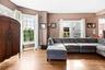 Living room with healthy amount of natural light and wood finished floors