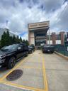View of uncovered parking lot