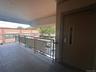 Balcony with elevator