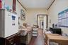 Office featuring dark wood finished floors