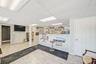 Reception featuring a drop ceiling