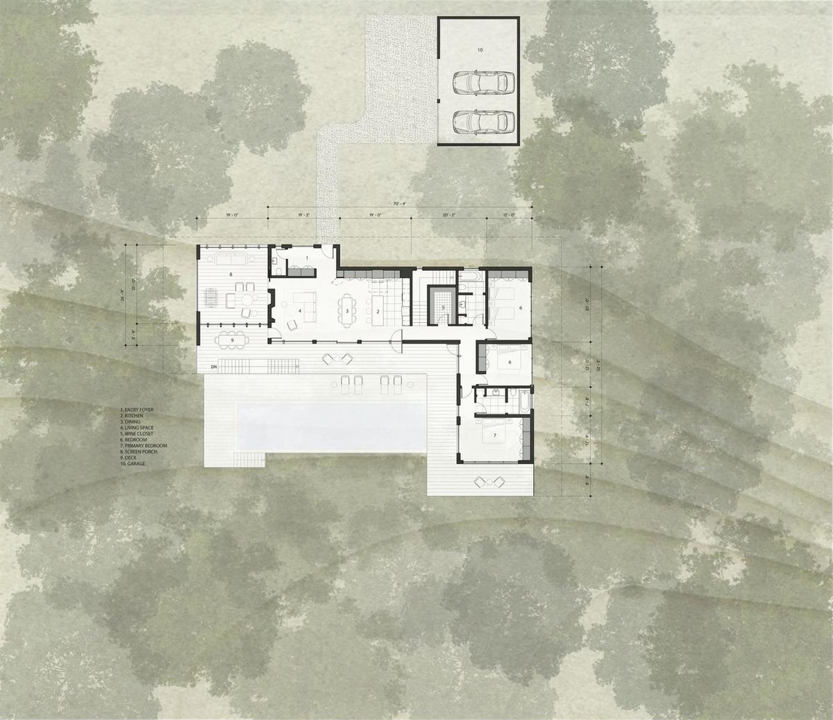 Floor plan / room layout