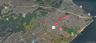 Aerial map of property and surrounding area