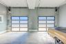Garage with electric panel