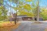 Mid-century Modern front driveway.