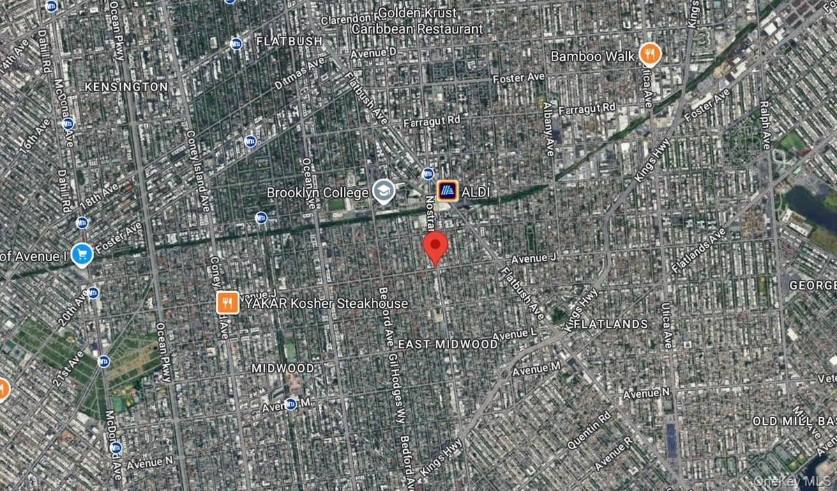 Aerial overview of property's location
