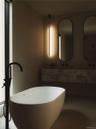 Primary Bathroom w/ double vanity & soaking tub.
