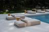 In-ground gunite pool w/ 24" x 48" porcelain pavers.