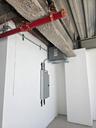 Utility room with electric panel