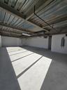 Garage featuring electric panel