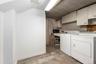 Laurndry room was previously used as a kitchen. Gas hookup for stove.