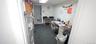 View of office space in basement