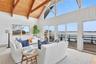 Open and charming living room
