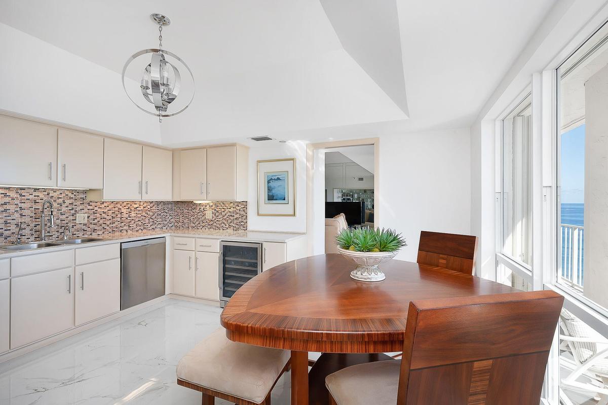 Renovated Kitchen with Endless Ocean Views