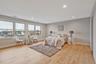 Bedroom featuring light wood-type flooring and recessed lighting