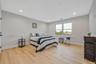 Bedroom featuring light wood finished floors and recessed lighting