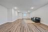 Unfurnished room featuring light wood-type flooring and recessed lighting