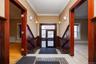 Main entrance located directly off Main Street, offering easy access and excellent visibility.