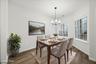 Virtually Staged Dining Room
