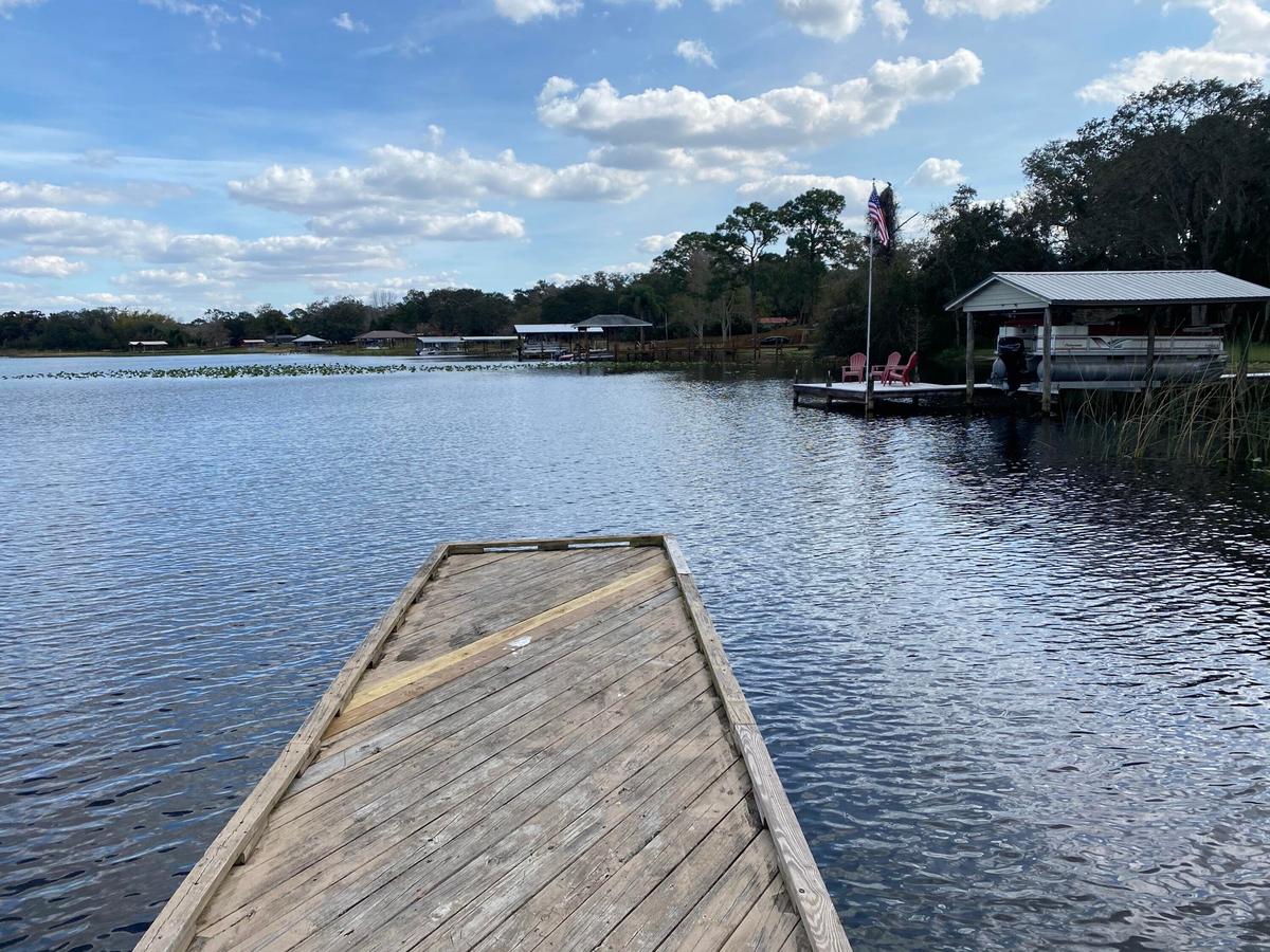 Launching area Lake Josephine nearby