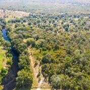 Lake Josephine Creek features bordering homesites