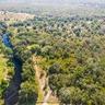 Lake Josephine Creek features bordering homesites