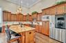 Large Kitchen Island with seating for 3