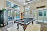 Pool Table area with access to Pool/Patio area