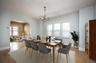 First floor dining room virtual staged