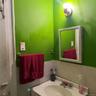 Rear Apt's recently renovated bathroom