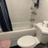 Front Apt's spacious bathroom