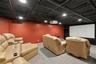 Carpeted home theater