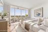Virtually Staged ocean view primary bedroom