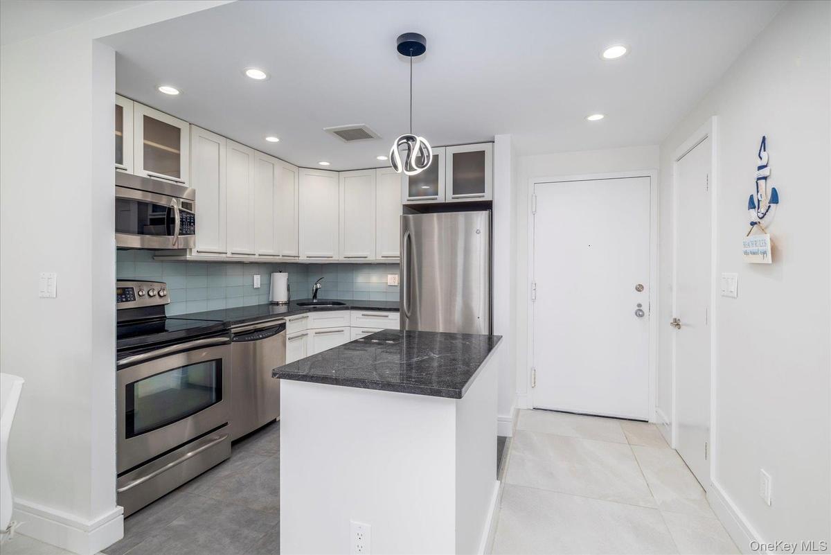 Open Kitchen with Stainless Steel