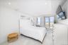 Bedroom with Direct oceanfront views and Access to balcony. Walk in closet.